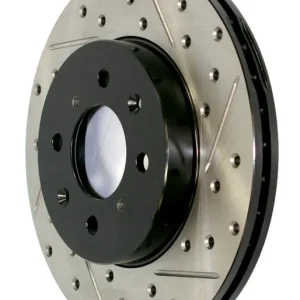 StopTech 15-19 Subaru WRX (Excl. Eyesight Technology) Rear Left Sport Drilled & Slotted Rotor While Supplies Last