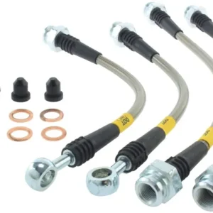 StopTech 04-06 Pontiac GTO Stainless Steel Rear Brake Lines Fast Shipping