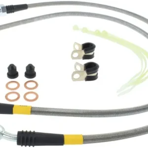 StopTech 02-05 Avalanche / 99-05 Silverado 1500 2WD/4WD Stainless Steel Front Brake Lines Editor’s Pick