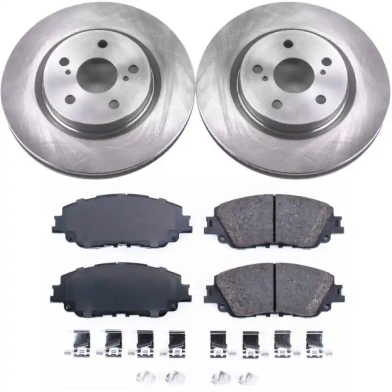 Worldwide Shipping Power Stop 2019 Toyota Avalon Front Autospecialty Brake Kit
